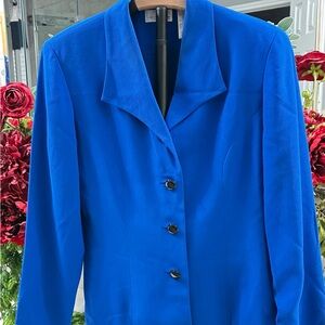 Liz Claiborne Royal Blue Blazer